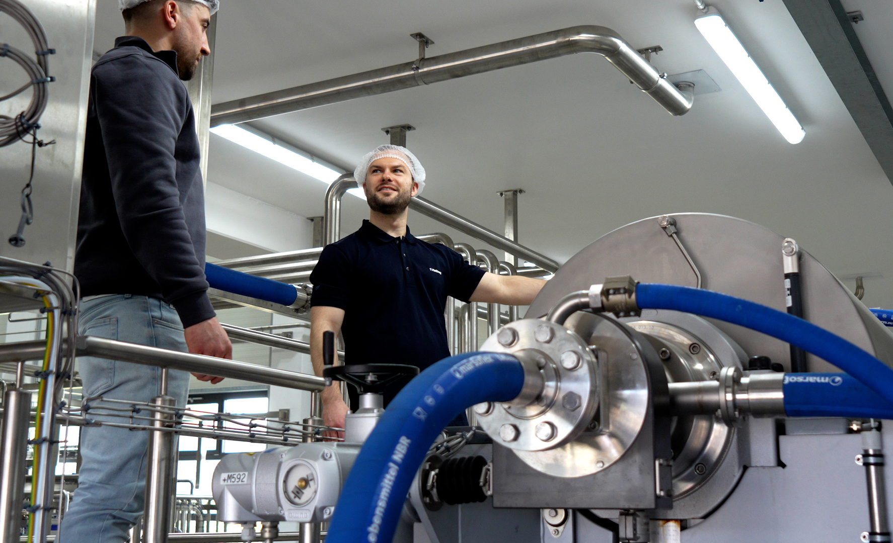 Sales Manager Justin Wagner assists customers in selecting the most suitable separation technologies for their applications