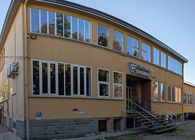 News: Veronesi Separatori S.p.A. becomes Flottweg Italia S.p.A. Building of our Bologna subsidiary with adjacent workshop